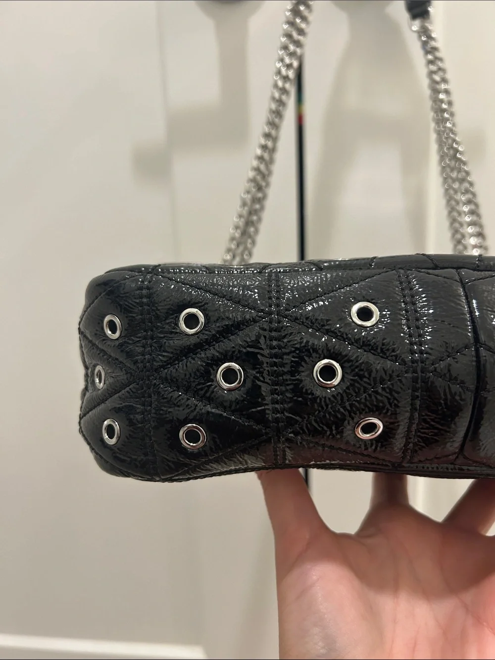 Michael Kors (NWT) Sloan Grommet Large Quilted Leather Shoulder Bag